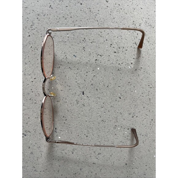 Anne Klein Eyeglasses Frames ONLY AK7010 K1046 Oval Full Rim 48-19-135 Gold main image 9